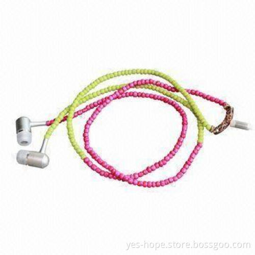 Ear-shaped Earphones with 20Hz to 20kHz Frequency Range and Digital Stereo Sound
